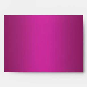 Fuchsia Hot Pink Linen Envelopes