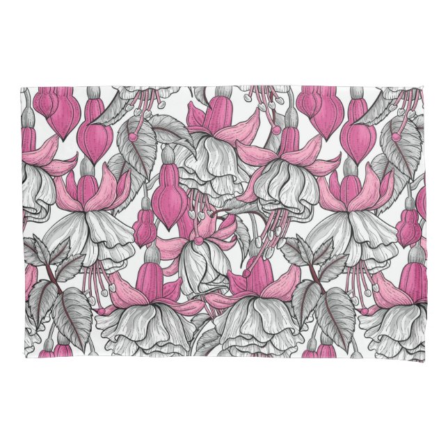 Fuchsia in white and pink pillowcase (Front-Left)
