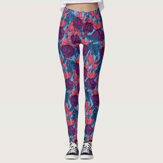 Fuchsia Leggings (Front)