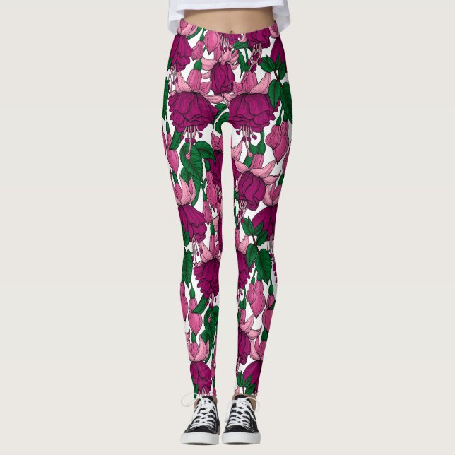 Fuchsia Leggings (Front)