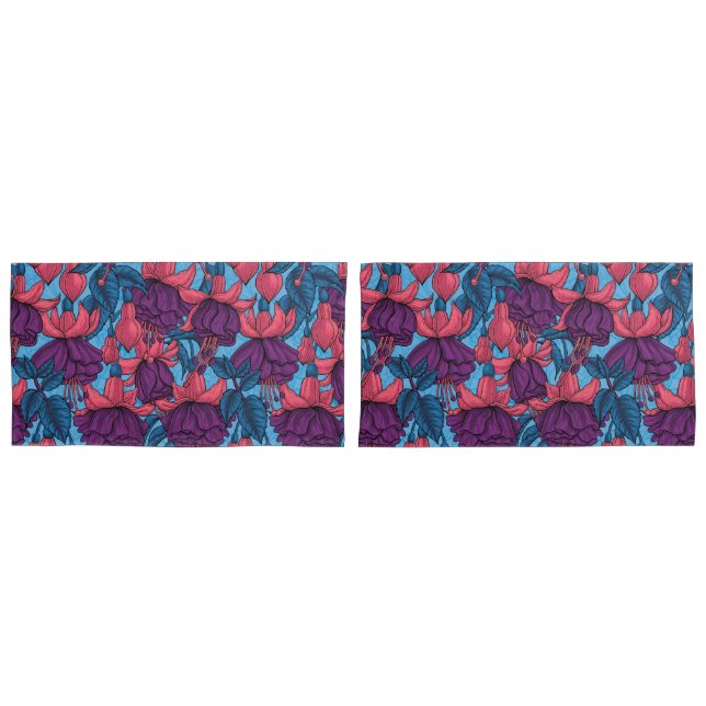 Fuchsia Pillowcase (Front-Set)
