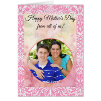 Fuchsia Pink Pineapple Victorian Vintage Damask