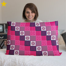 Fuchsia Pink Purple Classic European Mosaic Tiles