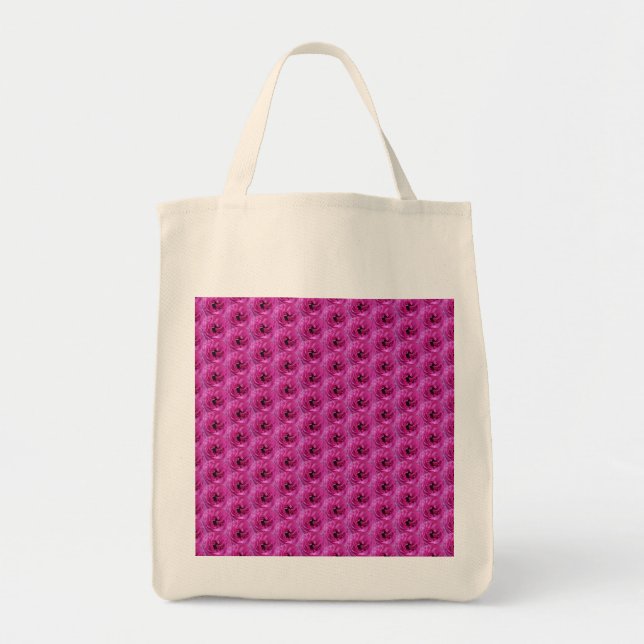 Fuchsia Ranunculus - Modern Floral Design Tote Bag (Front)