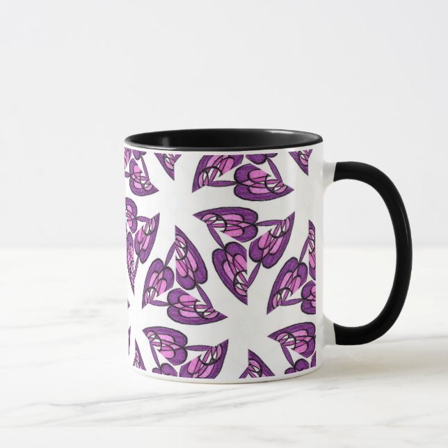 Fuchsia Tristar Mug (Right)