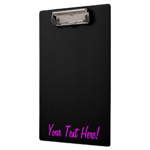 Fuchsia Union Jack Clipboard