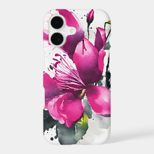 Fuchsia - Watercolor flowers