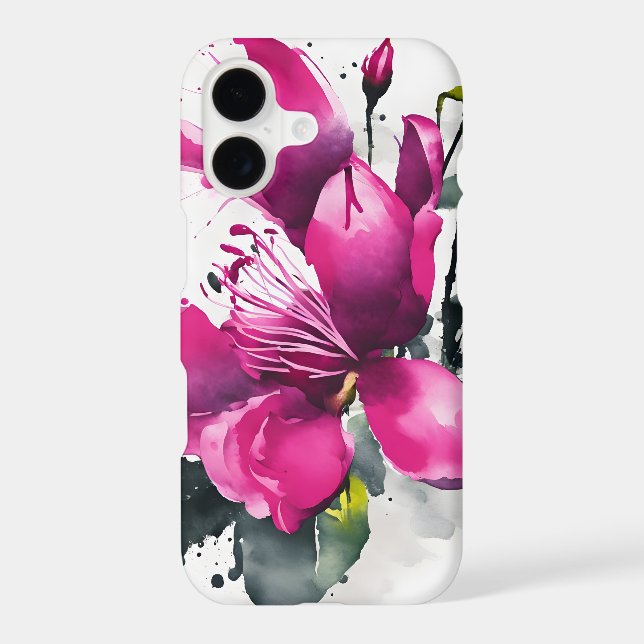 Fuchsia - Watercolor flowers (Back)