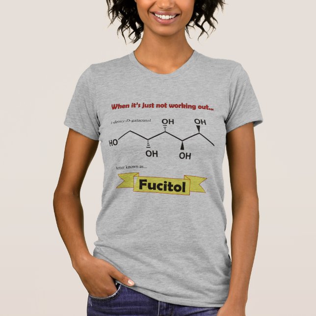 Fucitol Organic molecule T-Shirt (Front)