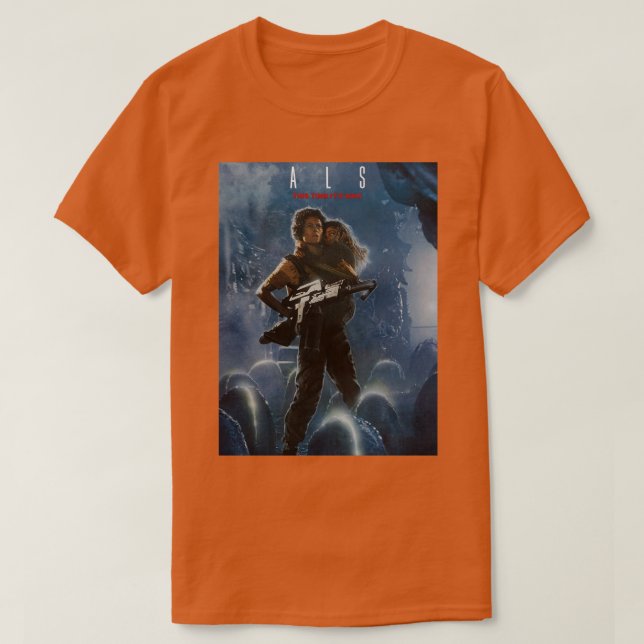 FuckALS ALIEN T-Shirt (Design Front)