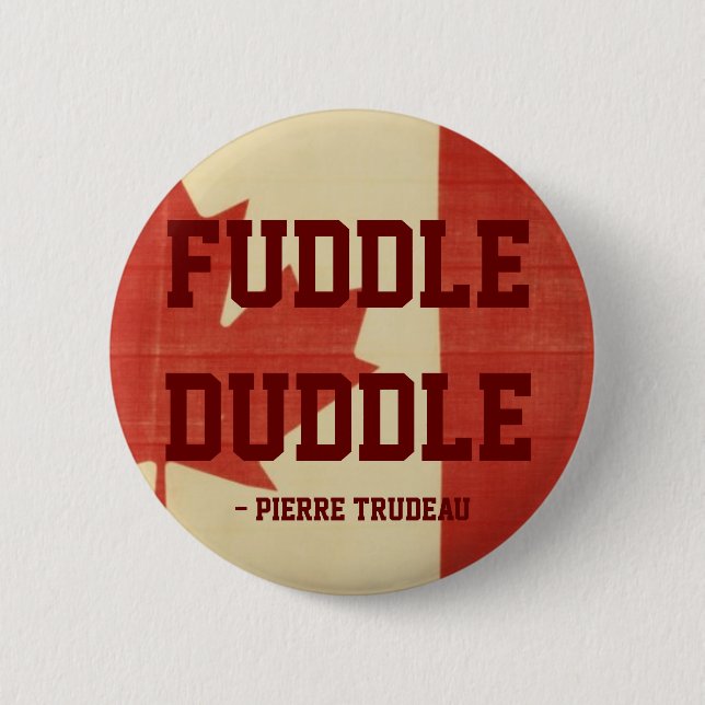 Fuddle Duddle 6 Cm Round Badge (Front)