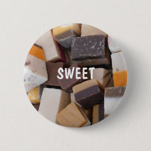 Fudge Paradise Customisable Badge