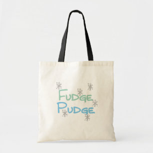 Fudge Pudge Holiday Tshirts and Gifts Tote Bag