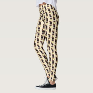 Fudge Stack Confection Confectionery Candy Sweets Leggings