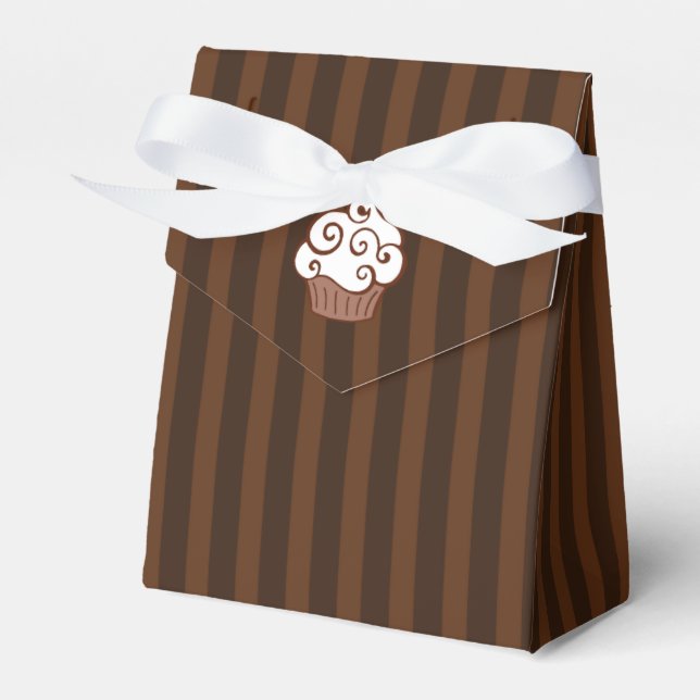 Fudge Stripes Favour Box (Front Side)