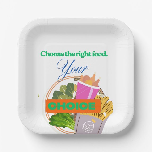 Fuel or Fool – Your Call Paper Plate (Front)