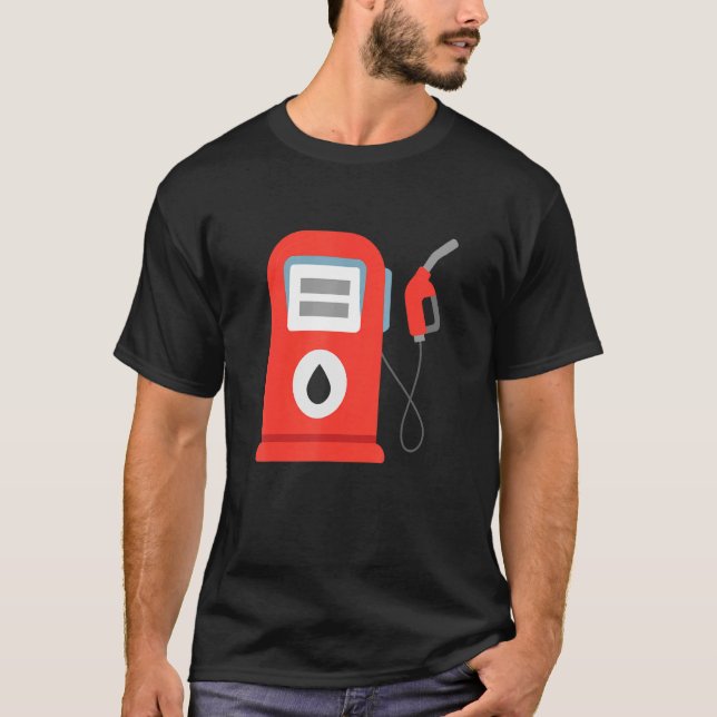 Fuel Pump Gas Pump Costume T-Shirt (Front)