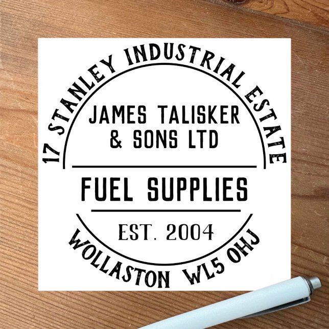 Fuel Supplies Rubber Stamp (Creator Uploaded)