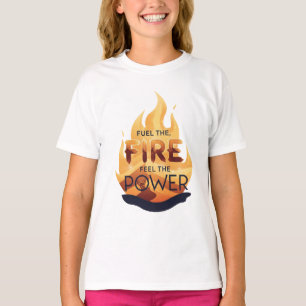 Fuel the Fire Feel the Power Motivational Tee