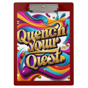 "Fuel Your Ambition" Clipboard