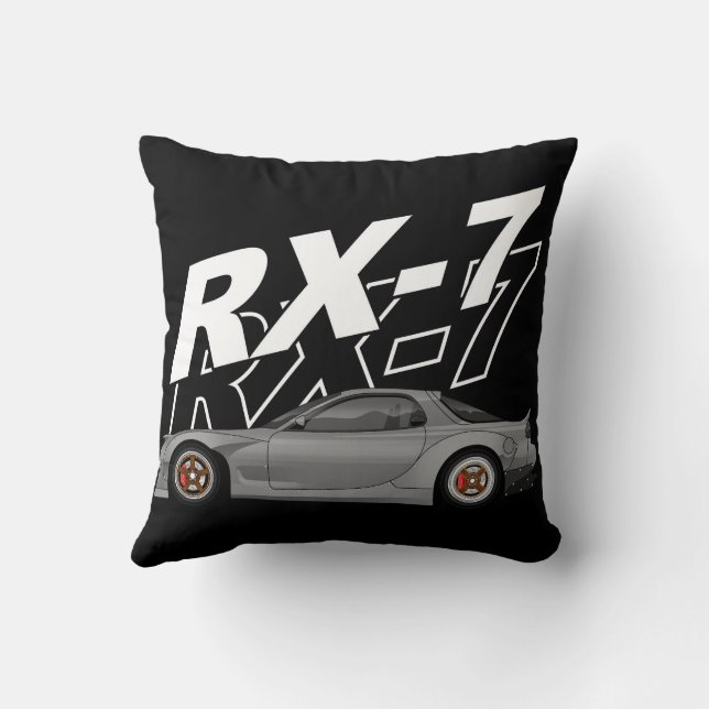Fuel Your dream - Rx7 car pillow (Back)