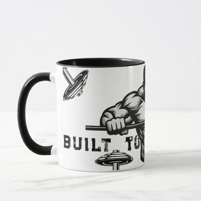 Fuel Your Muscles  Gym Motivation Mug (Left)