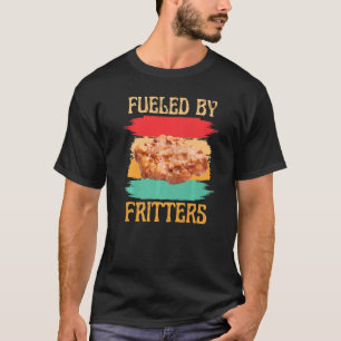 Fueled By Apple Fritters  Retro Apple Fritter T-Shirt