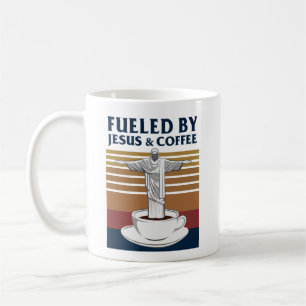 Fueled By Jesus And Coffee  Mug
