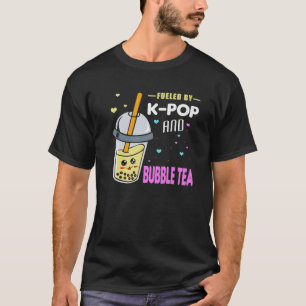 Fueled By K-Pop And Bubble Tea - Otaku T-Shirt