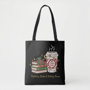 Fuelled by Books & Holiday Brews Cosy Christmas Tote Bag