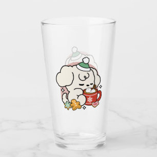 Fuelled by Cocoa and Puppy Dreams – Cute Winter Do Glass
