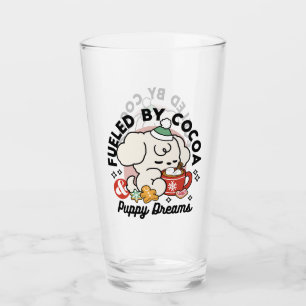 Fuelled by Cocoa and Puppy Dreams – Cute Winter Do Glass