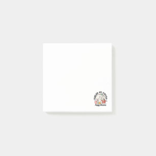 Fuelled by Cocoa and Puppy Dreams – Cute Winter Do Post-it Notes