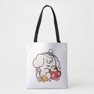 Fuelled by Cocoa and Puppy Dreams – Cute Winter Do Tote Bag