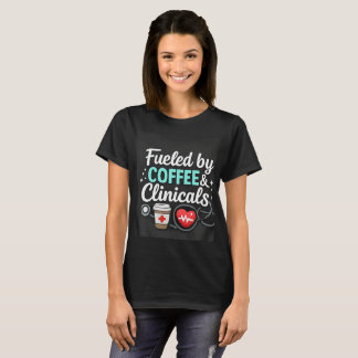 Fuelled By Coffee and Clinic Chaos Nurse Shirt 202