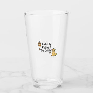 Fuelled By Coffee And Dog Cuddles Tumbler Dog Mu