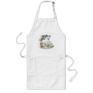 Fuelled by Coffee & Fiction Long Apron