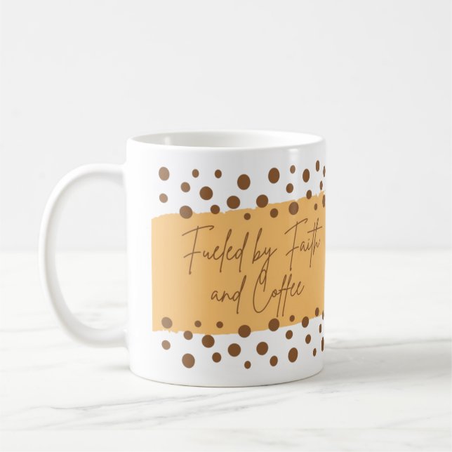 Fuelled by Faith & Coffee Mug (Left)