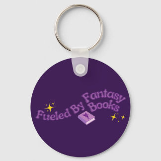 Fuelled By Fantasy Books Key Ring