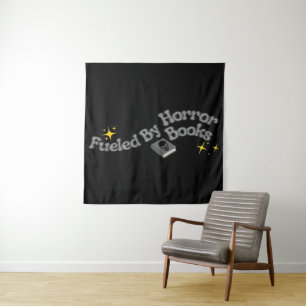 Fuelled By Horror Books Tapestry