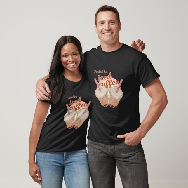 fuelled by iced coffee  T-Shirt (Unisex)