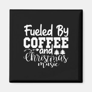 Fuelled Elf Xmas Matching Christmas Family Pajama  Magnet