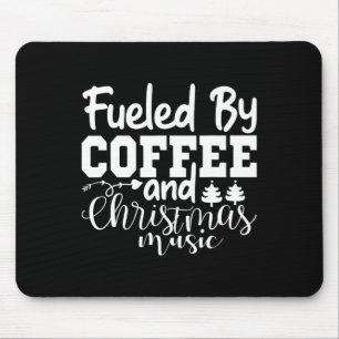 Fuelled Elf Xmas Matching Christmas Family Pajama  Mouse Pad