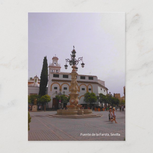 Fuente de la Farola, Sevilla Postcard (Front)