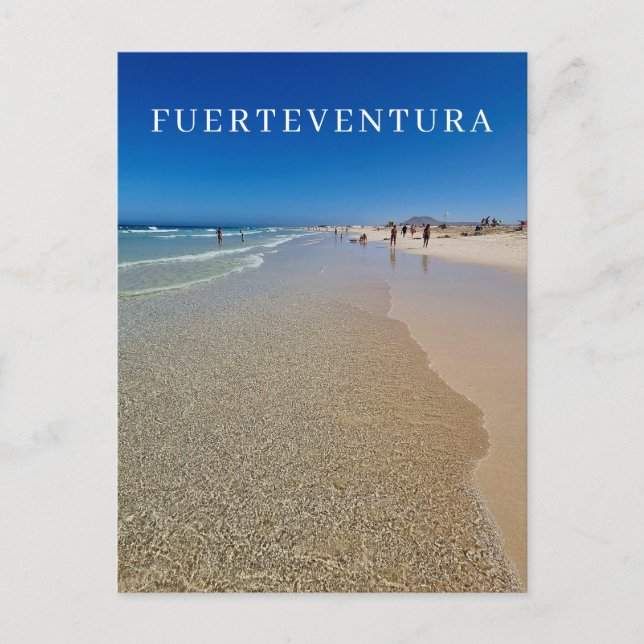 Fuerteventura beach view postcard (Front)