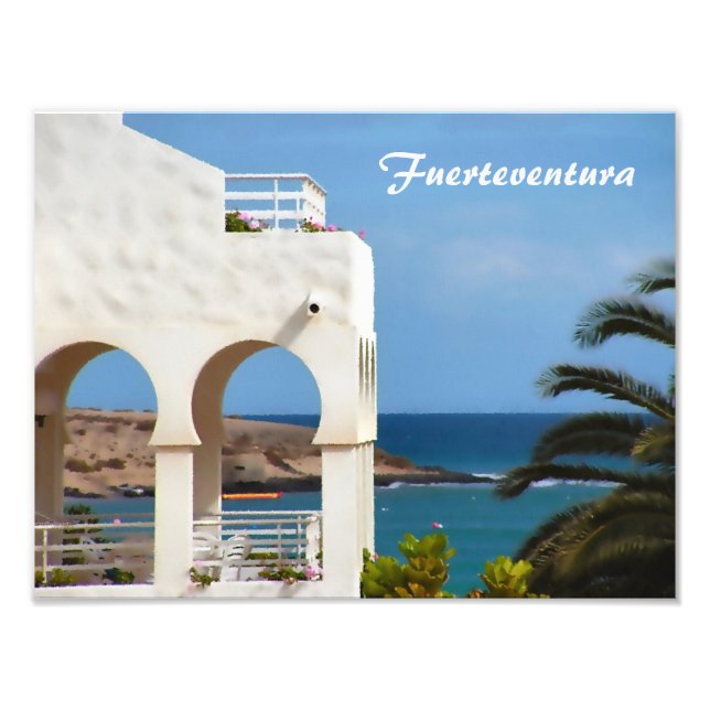 Fuerteventura Card Photo Print (Front)