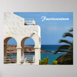Fuerteventura Card Poster