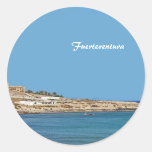 Fuerteventura Classic Round Sticker