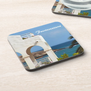Fuerteventura Coastal Travel Art Coaster