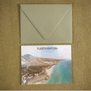 Fuerteventura Spain Canary Islands Vintage Travel Postcard